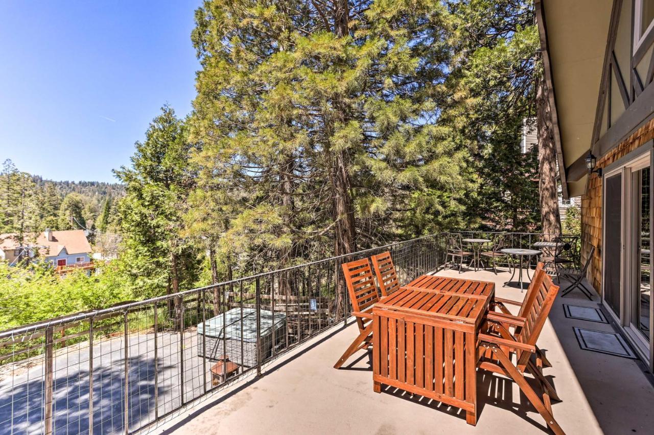 Spacious Lake Arrowhead Cabin With Jacuzzi Spa! Villa Exterior photo