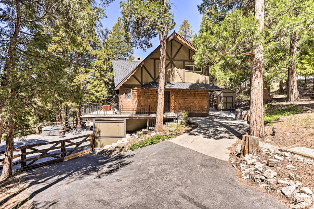 Spacious Lake Arrowhead Cabin With Jacuzzi Spa! Villa Exterior photo